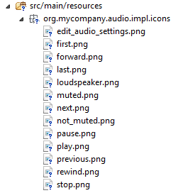 Audio Icon Resourcen